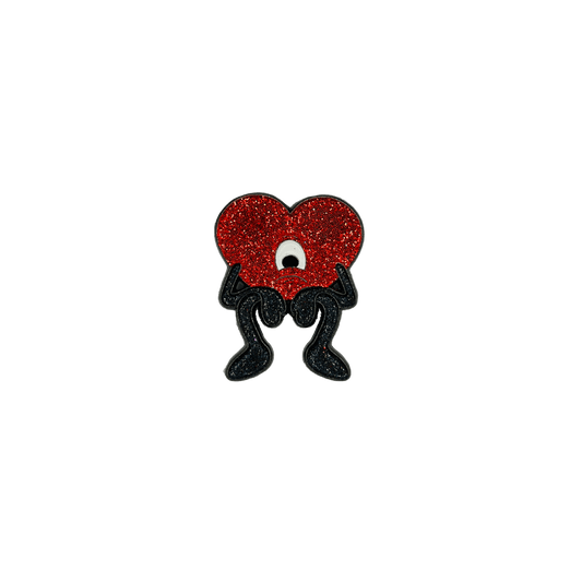 Bad Bunny UVST Heart Hat Pin