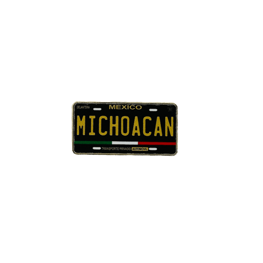 Michoacan License Plate Hat Pin