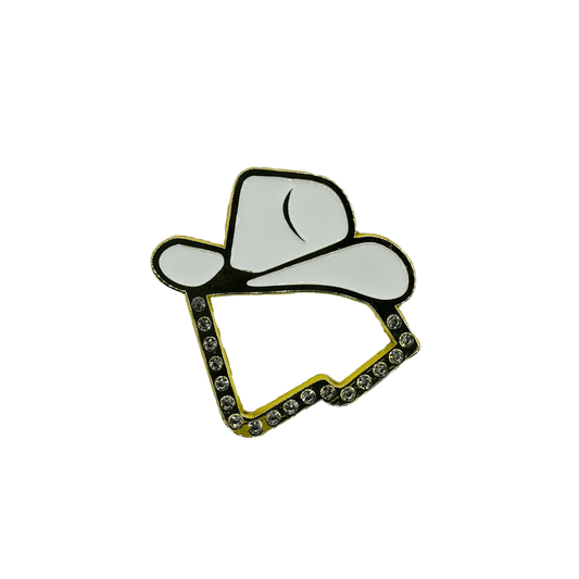 Sombrero Blanco New Era Hat Pin